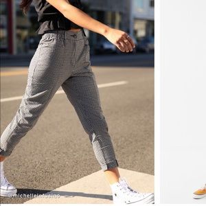 Urban Outfitters Cece Plaid Mom Pant